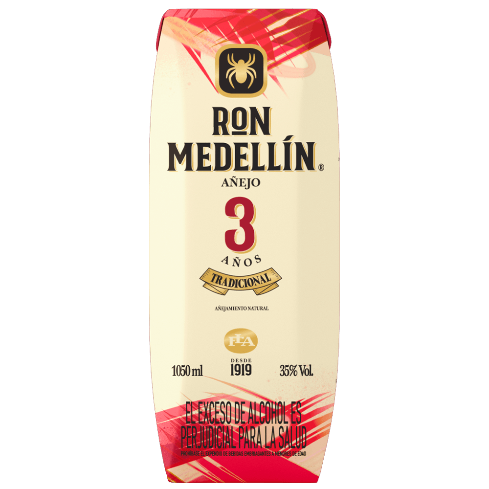 RON MEDELLIN A EJO TETRA PRISMA *1050ML